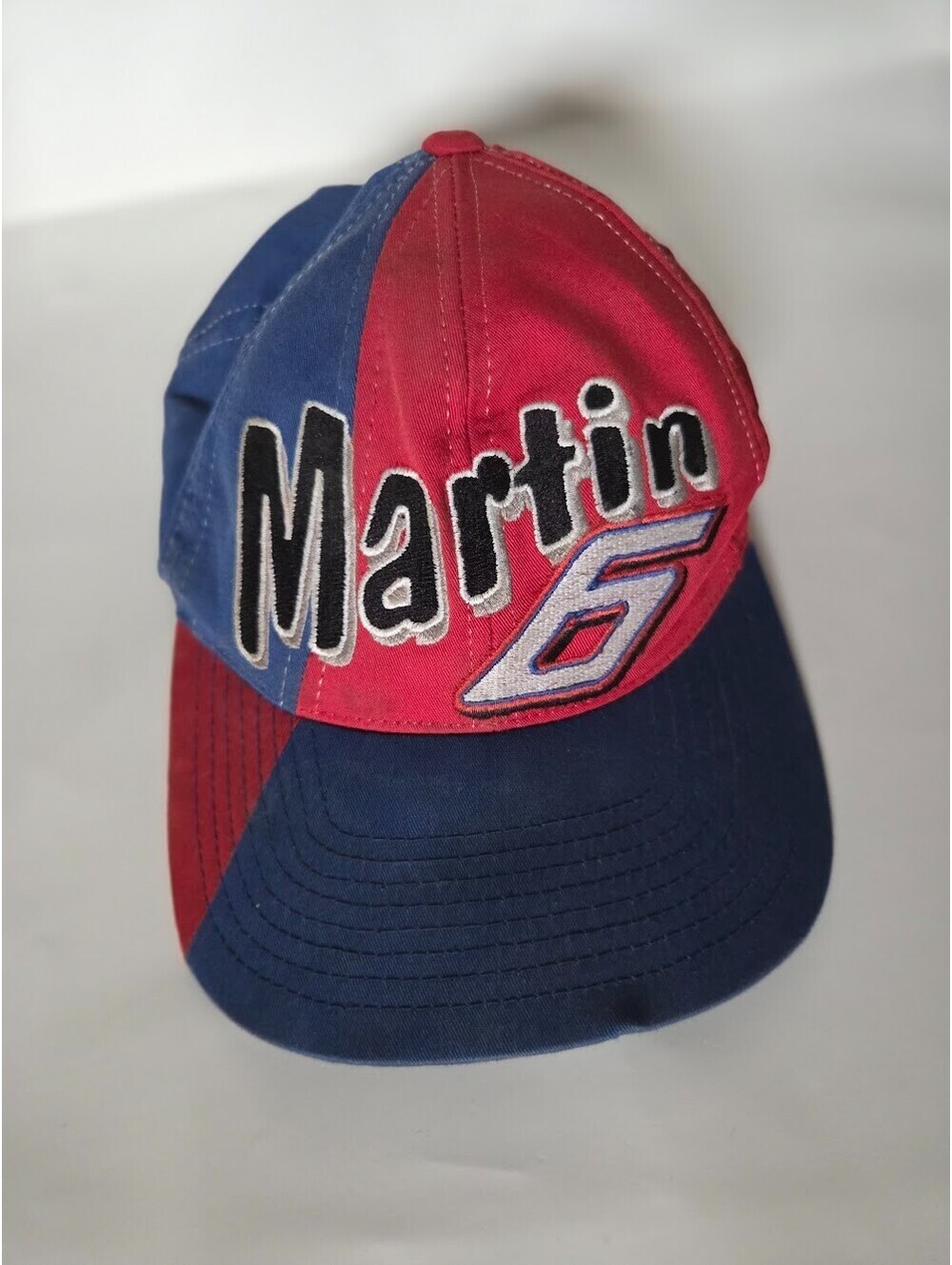 Martin #6 Roush Racing NASCAR Two-Tone Patch Cap With CFS & Snapback Closure